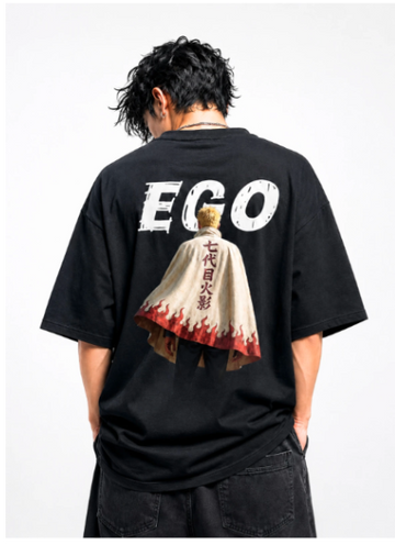 EGO Hokage Oversized Graphic T-Shirt