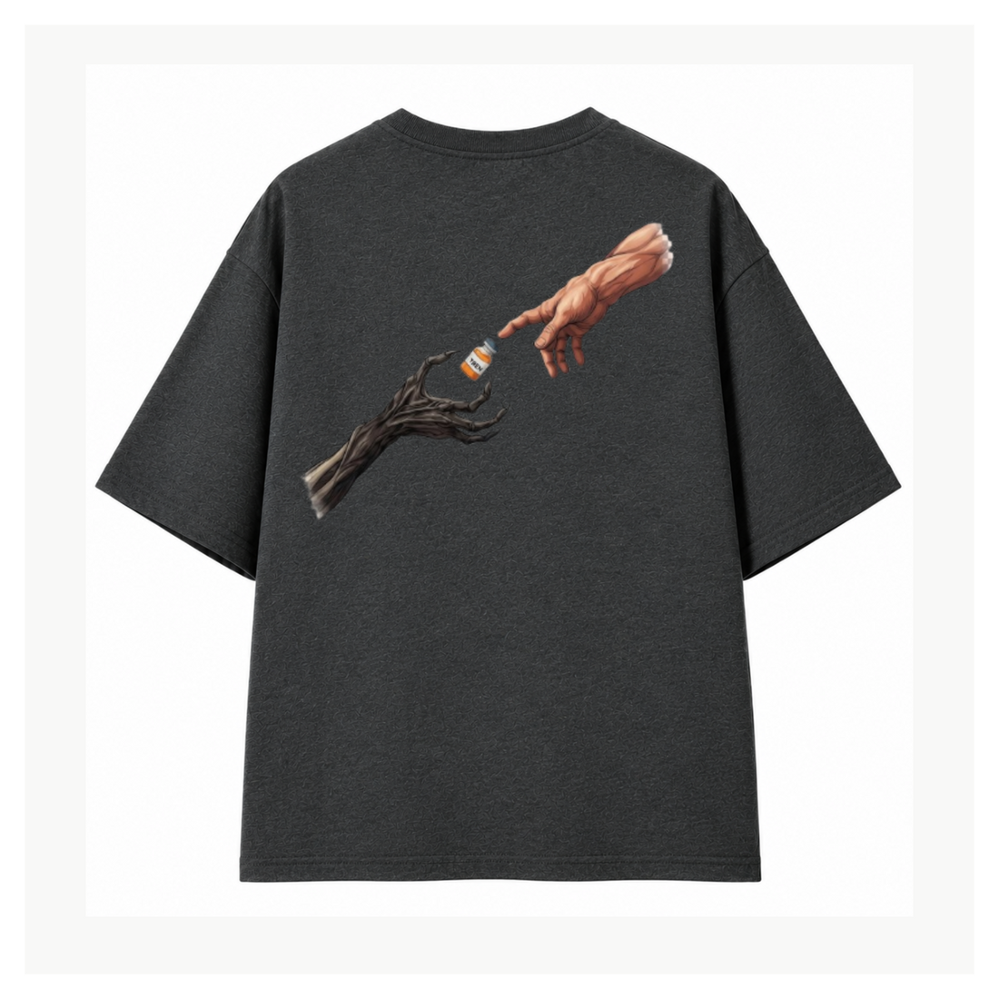 Creation of Titan Oversized Graphic T-Shirt