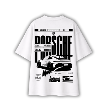 Race Machine Oversized Graphic T-Shirt