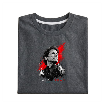 Imran Khan Splash Art Regular Fit Graphic T-Shirt