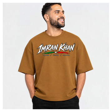 Kaptaan Neon Vision Oversized Graphic T-Shirt