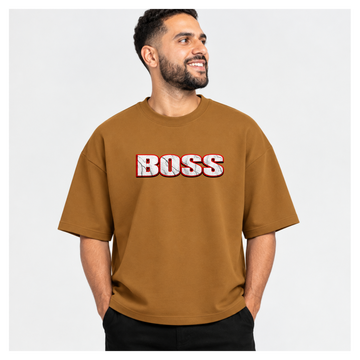 Kaptaan Silence BOSS Oversized Graphic T-Shirt