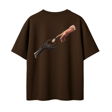 Creation of Titan Oversized Graphic T-Shirt