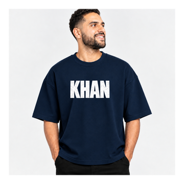 Kaptaan Mountain Double Exposure Oversized Graphic T-Shirt