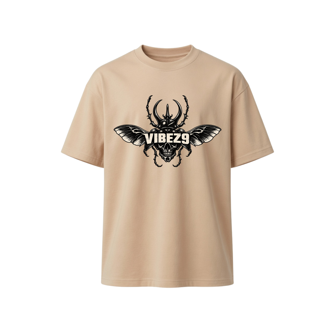 VibeZ9 Beetle Edition Oversized Relaxed Fit T-Shirt