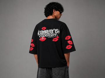 Loyalty Is Expensive Oversized Graphic Tee | Drop Shoulder Unisex