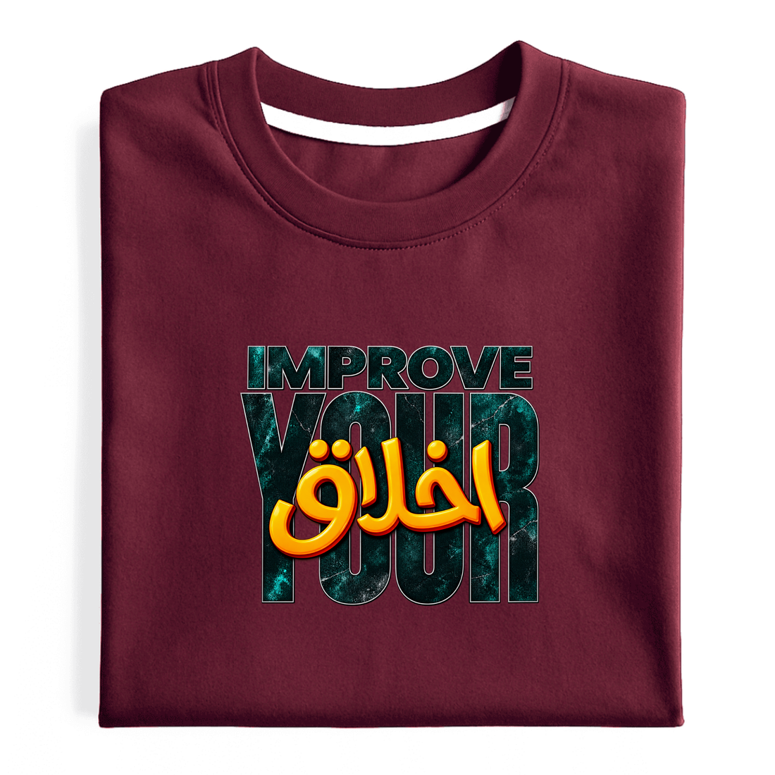 Improve Your Vibe Regular Fit Graphic T-Shirt