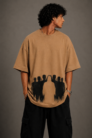 One Among Many Oversized Graphic Tee