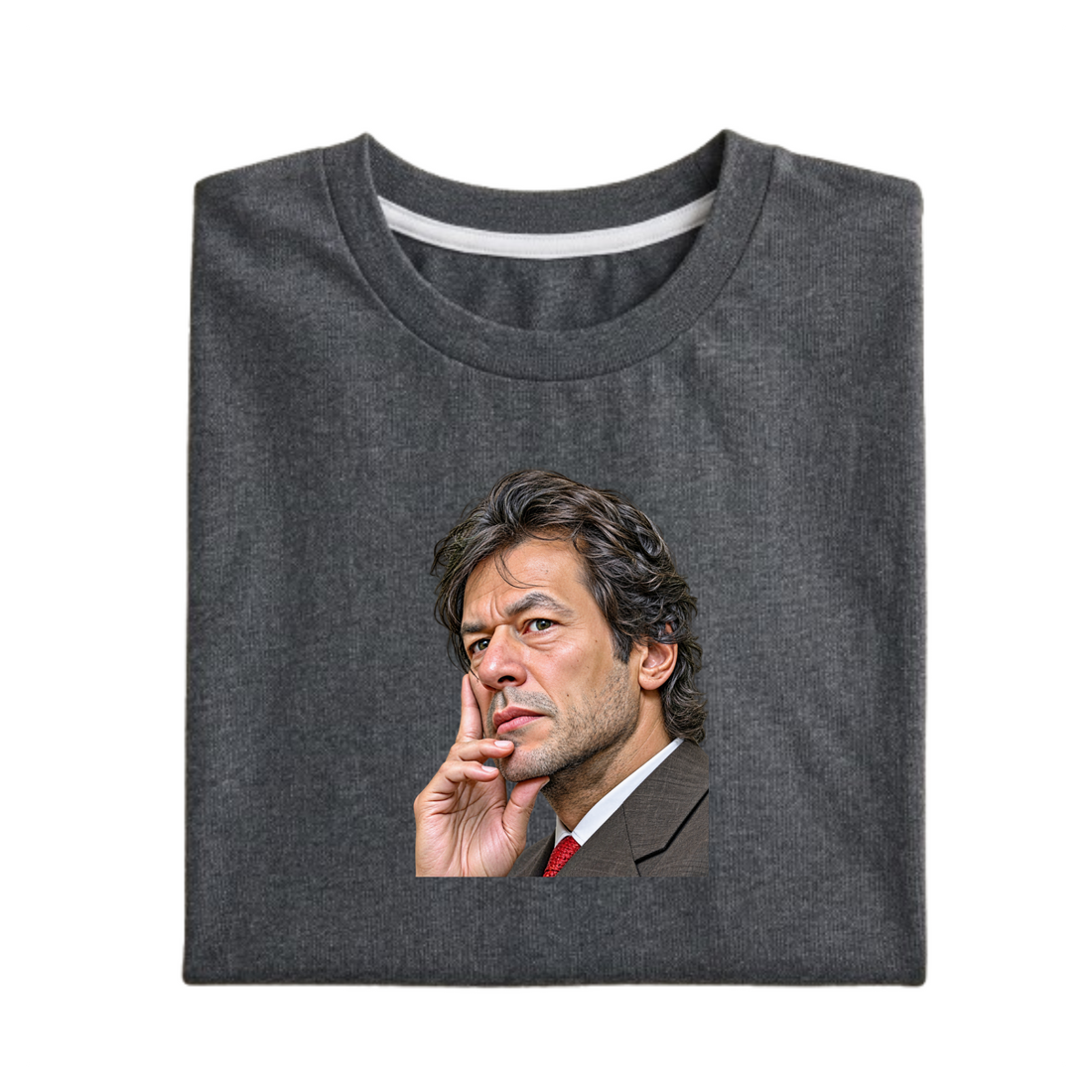 Kaptaan Thoughtful Regular Fit Graphic T-Shirt