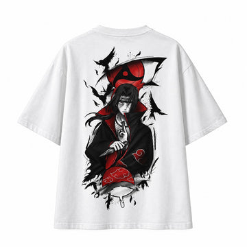 Itachi Uchiha Akatsuki Shadow Oversized T-Shirt
