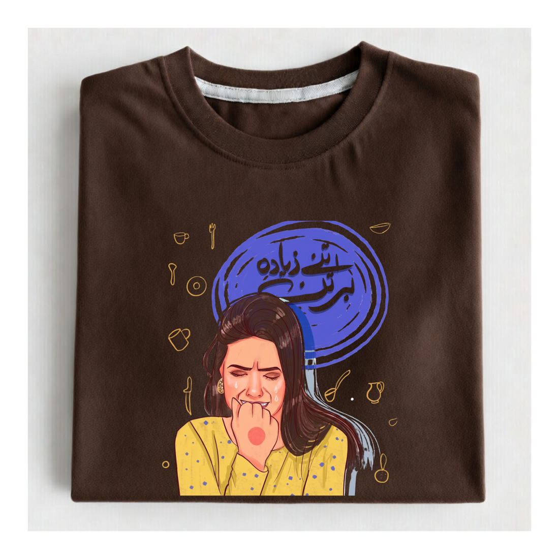 Desi Chai Girl Regular Fit Graphic T-Shirt