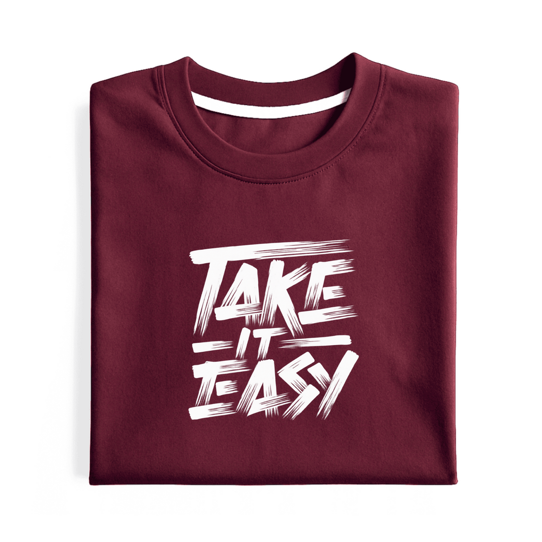Take It Easy Regular Fit Graphic T-Shirt
