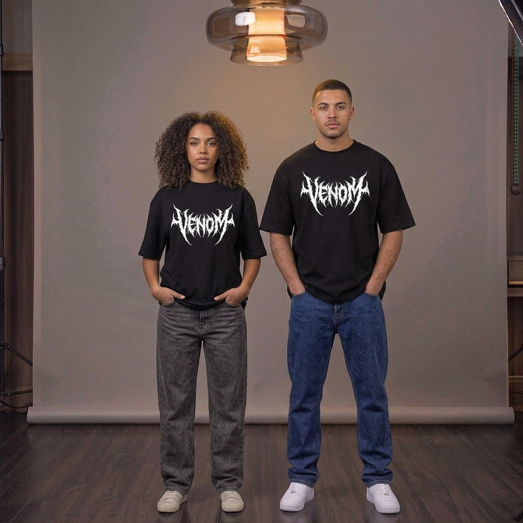 Venom Oversized Graphic Tee