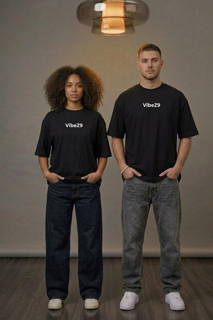 VibeZ9 Breaking Norms Oversized Graphic Tee