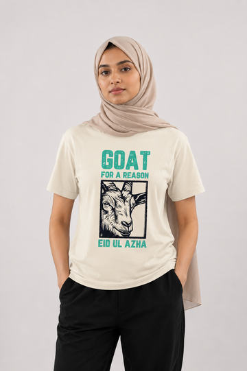 Goat For a Reason Eid ul Adha Graphic Tee | Regular Fit Unisex
