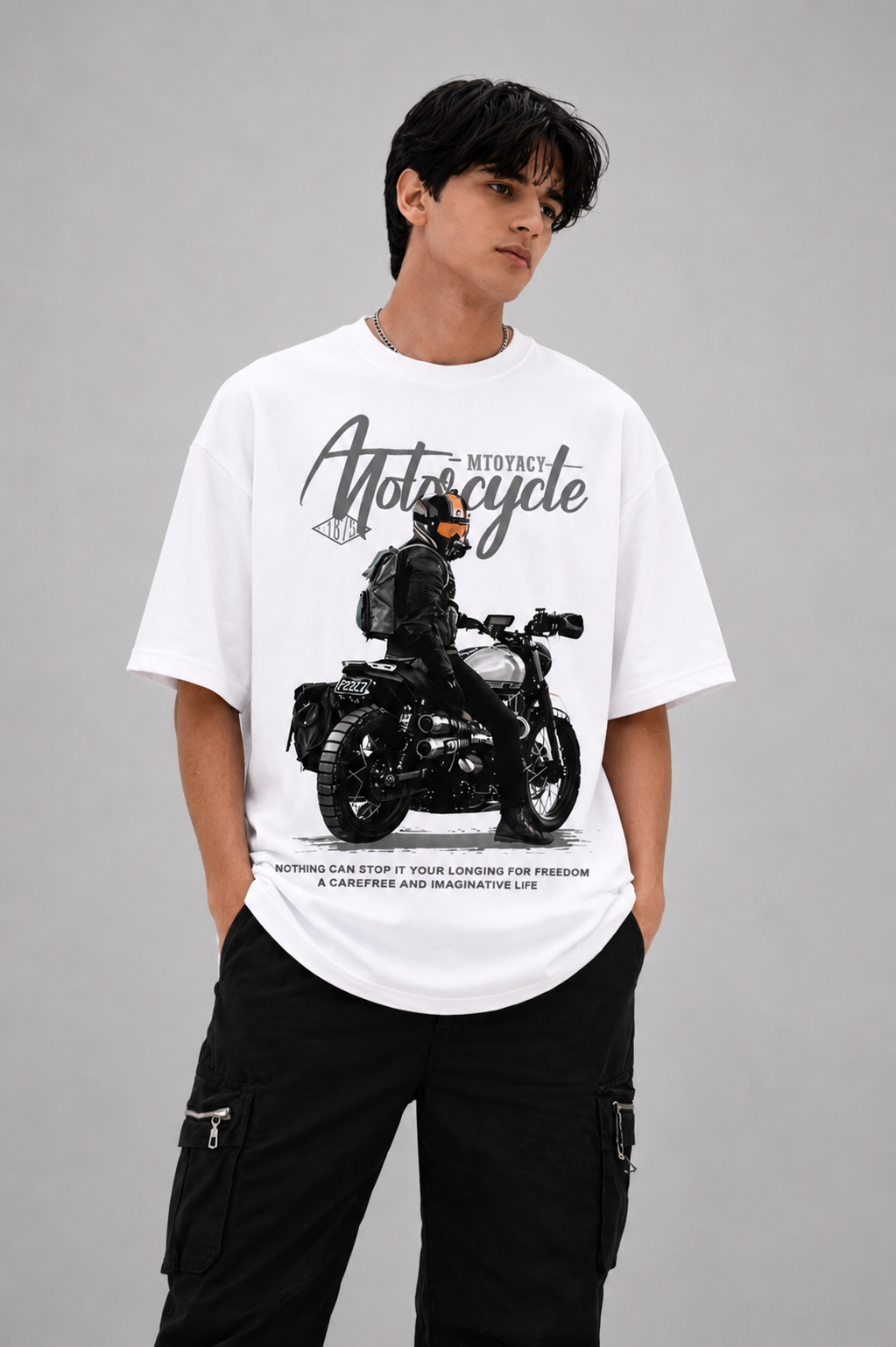 Freedom Rider Oversized Tee