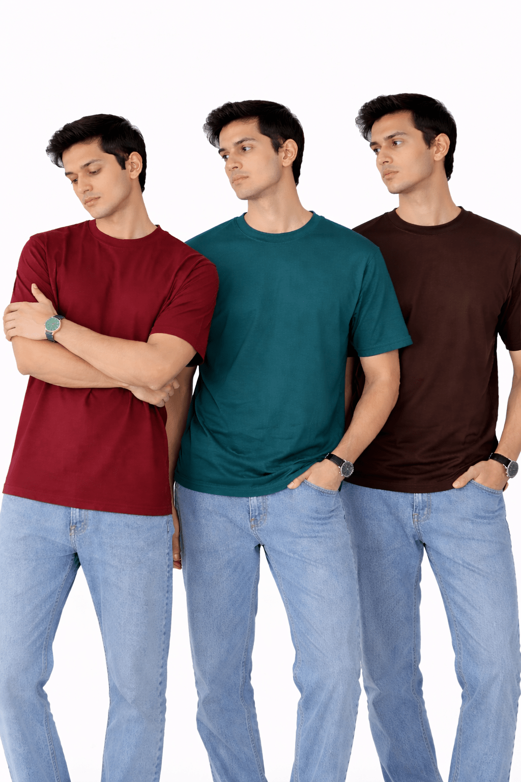 Bundle of any 3 Basic Tees (Regular fit) - Vibe Z9