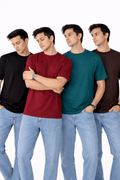Bundle of any 4 Basic Tees (Regular fit) - Vibe Z9
