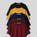 Bundle of any 5 Oversize Plain Tees - Vibe Z9