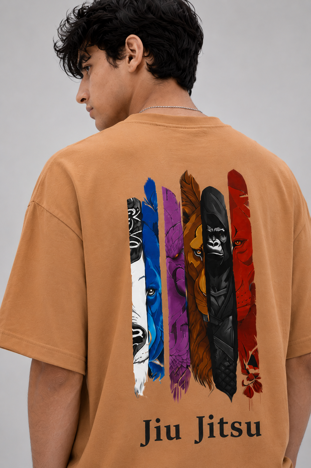Jiu Jitsu Oversize Graphic Tee
