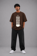 Coffee Lover Oversized Graphic Tee - Vibe Z9