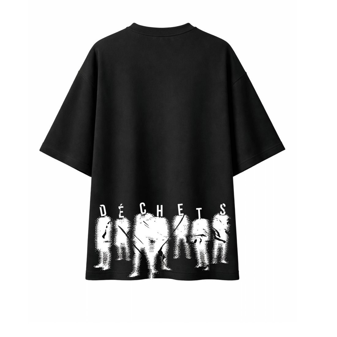 Déchets Oversized Graphic Tee - Vibe Z9
