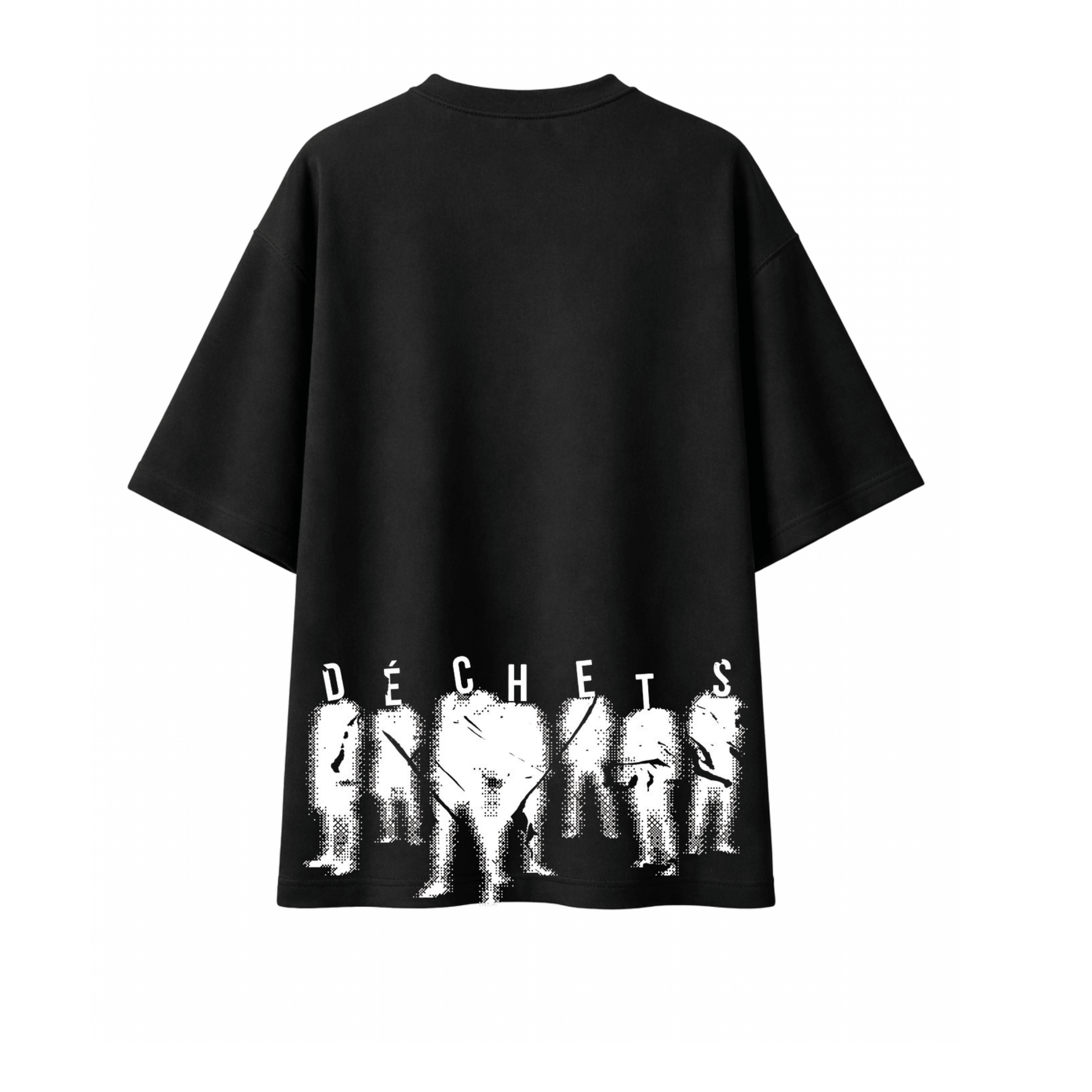 Déchets Oversized Graphic Tee - Vibe Z9