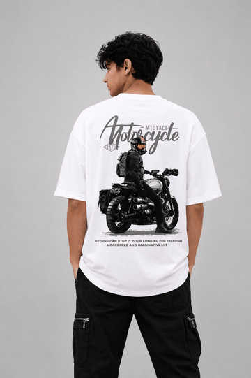Freedom Rider Oversized Tee - Vibe Z9