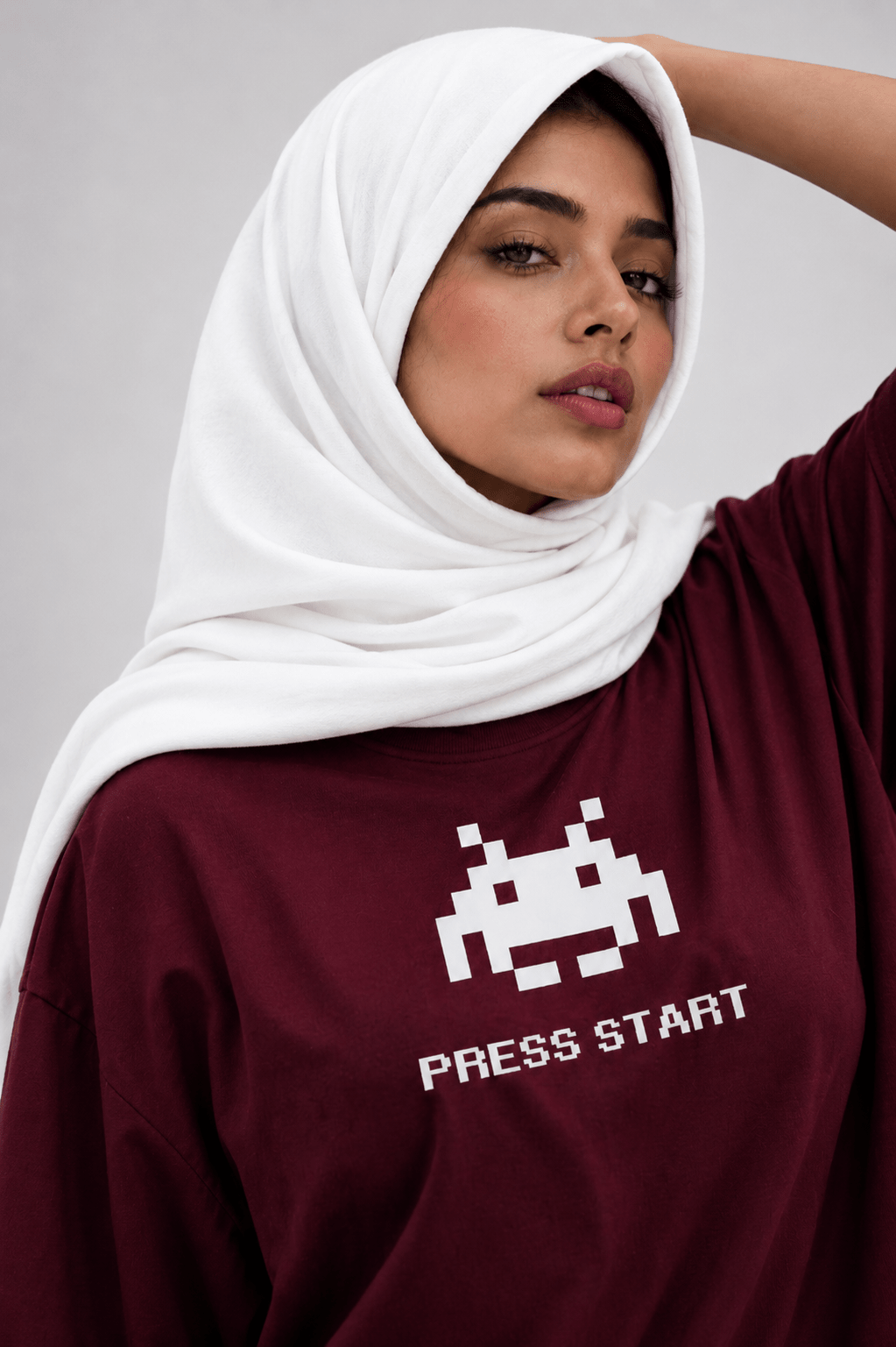 Game Over Oversized Graphic Tee - Vibe Z9