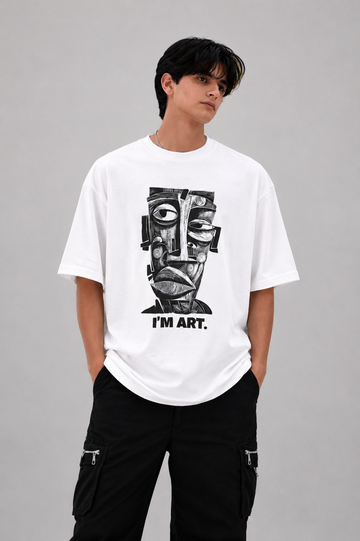I’M ART Oversized Graphic Tee