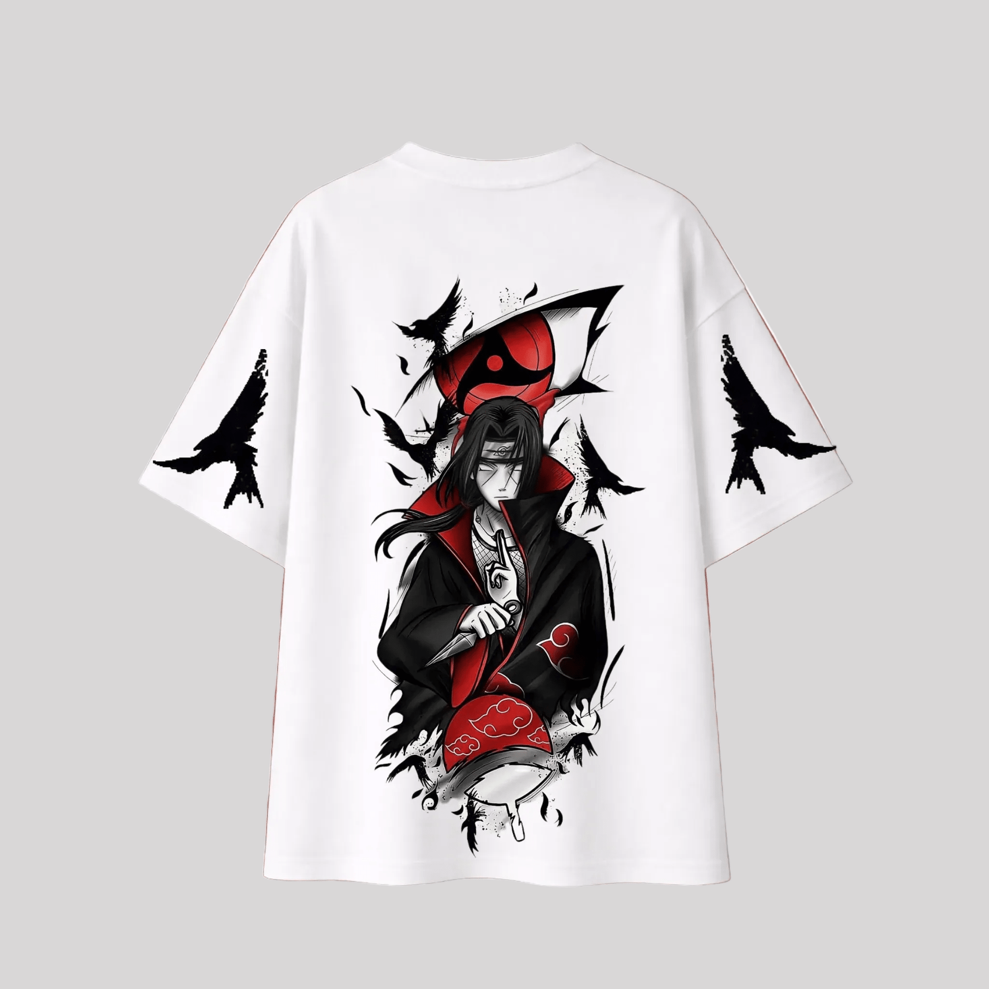 Itachi Uchiha Anime Graphic Tee - Vibe Z9