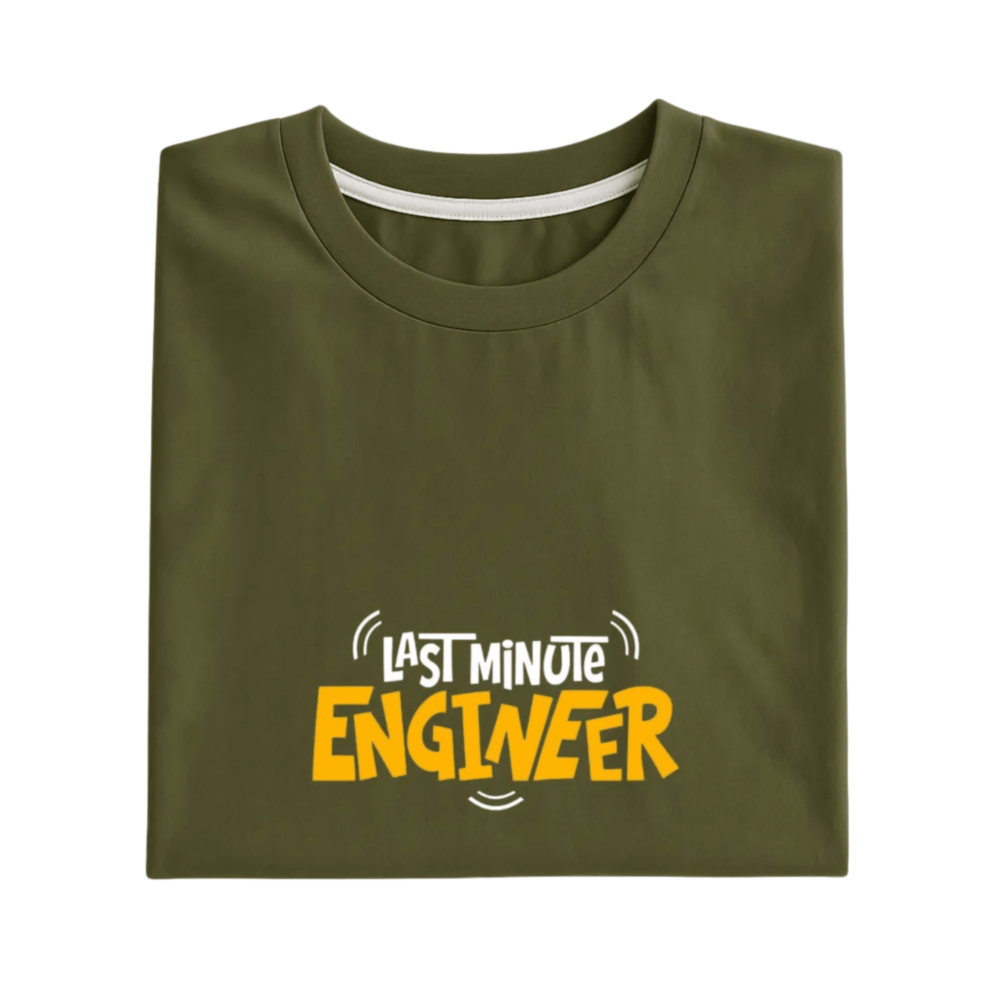 Last Minute Engineer Graphic Tee - Vibe Z9