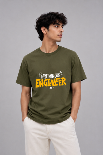 Last Minute Engineer Graphic Tee