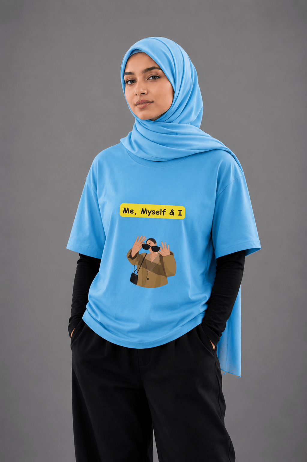 Me Myself & I Graphic Tee - Vibe Z9