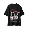 Money Laundry Oversized Graphic Tee - Vibe Z9
