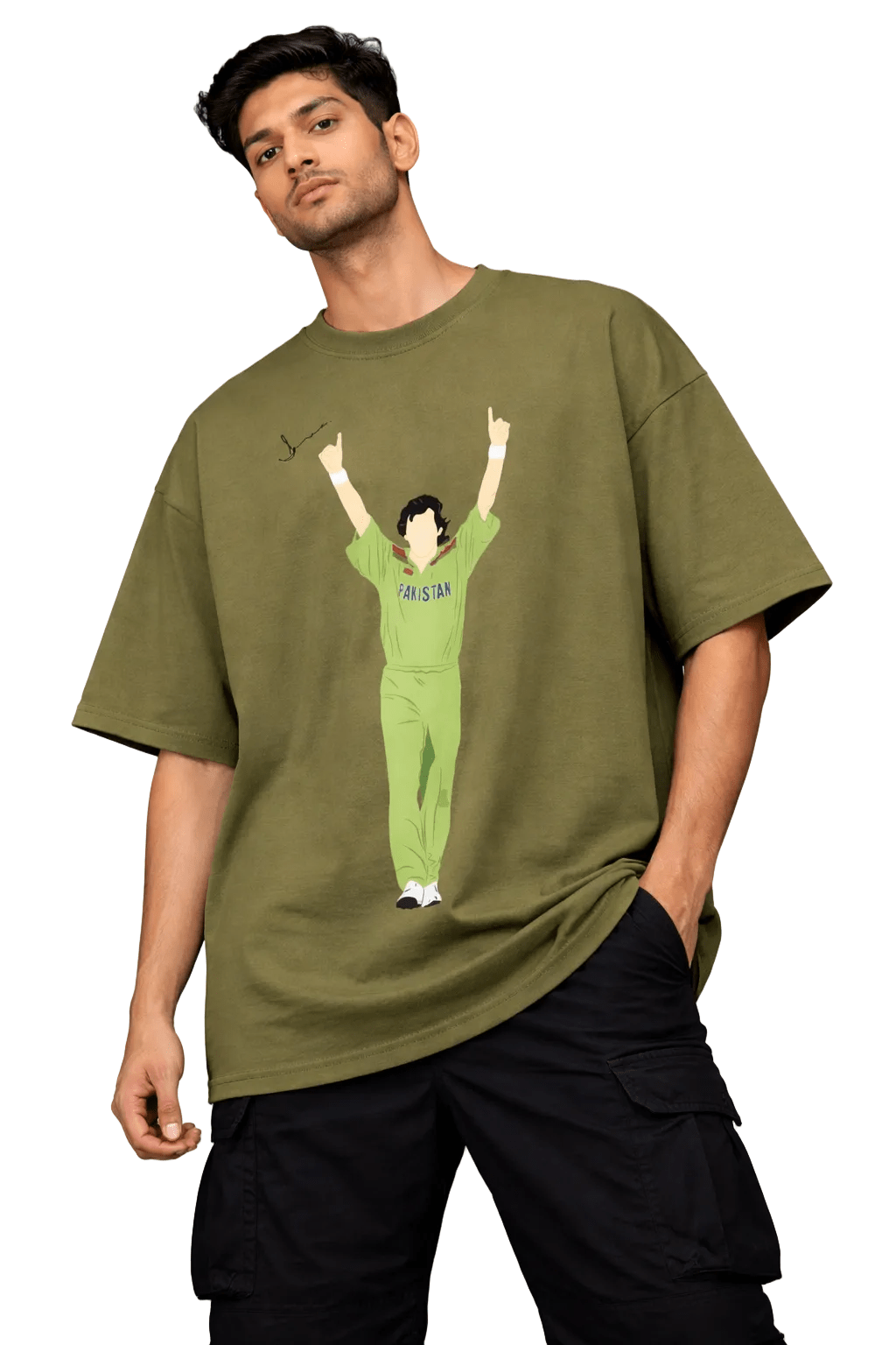 Murshid Oversized Graphic Tee - Vibe Z9
