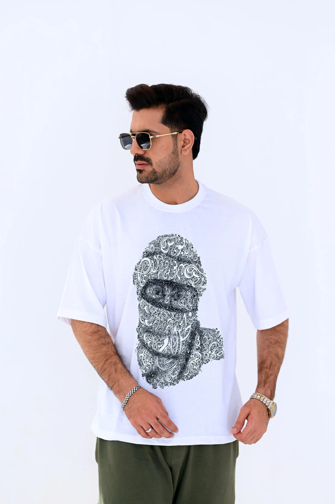 Father of Worshippers Graphic Tee – White Statement Drop