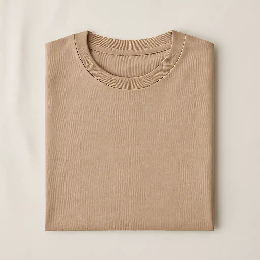 Skin Crew Neck T-Shirt | Premium Cotton Casual Tee