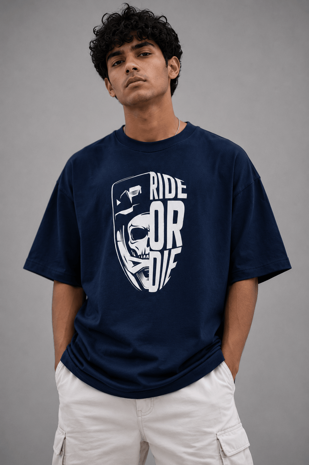 Ride Addict Oversized Graphic Tee - Vibe Z9