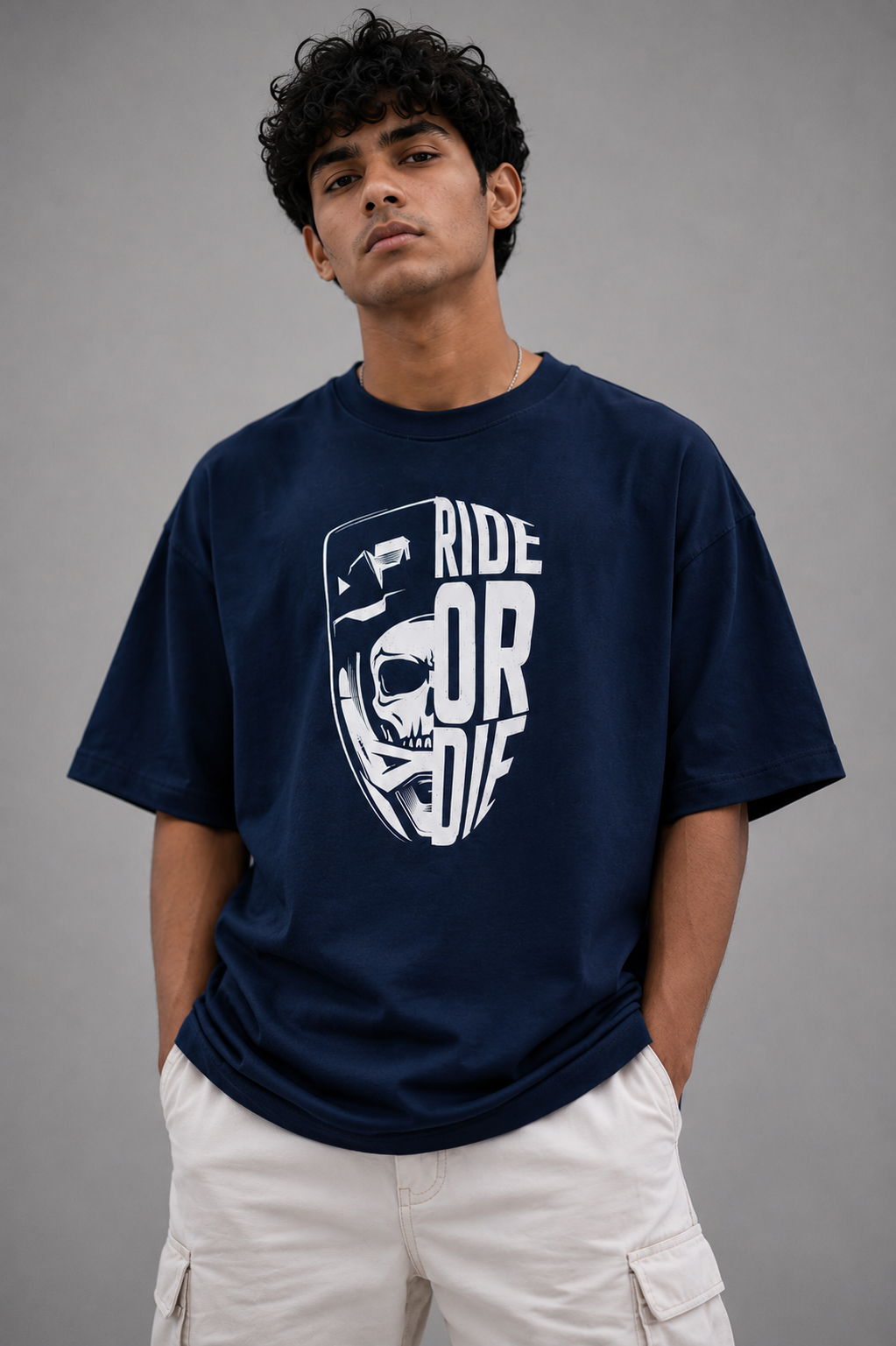 Ride Addict Oversized Graphic Tee