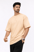 Skin Oversized Crew Neck Tee | Premium Cotton Unisex - Vibe Z9