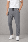 Slim Fit Pique Stretch Trousers Pakistan – Breathable Spandex Jogger Pants - Vibe Z9