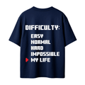 Sub Nahe Milta Oversized Graphic Tee - Vibe Z9