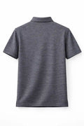 Textured Imported Polo Shirt – 3 Button Smart Casual Fit - Vibe Z9
