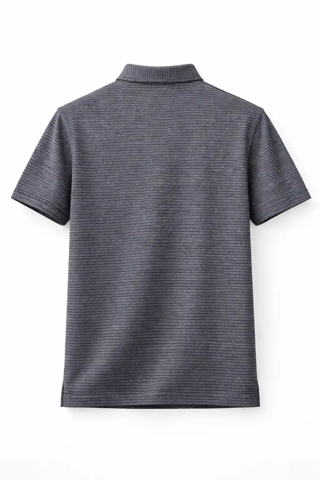 Textured Imported Polo Shirt – 3 Button Smart Casual Fit - Vibe Z9