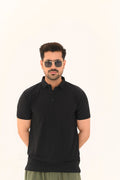 Textured Imported Polo Shirt – 3 Button Smart Casual Fit - Vibe Z9