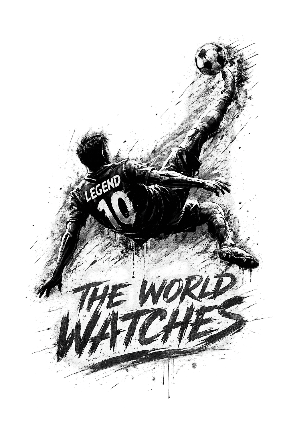 The World Watches — FIFA WC 2026 Oversized Graphic Tee - Vibe Z9