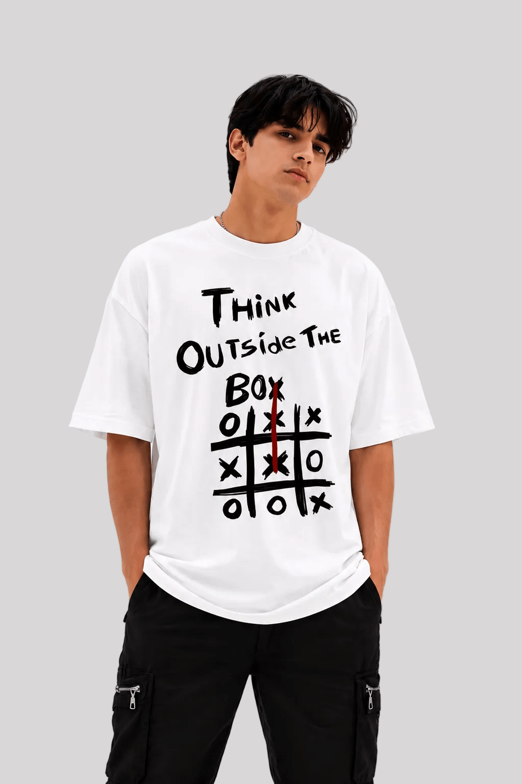 Think Outside The Box Graphic Tee - Vibe Z9