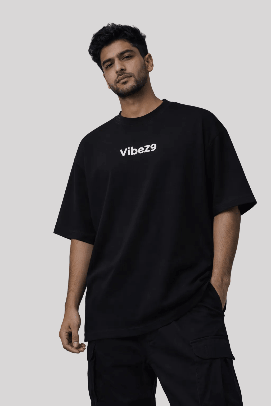 VibeZ9 Breaking Norms Oversized Graphic Tee - Vibe Z9
